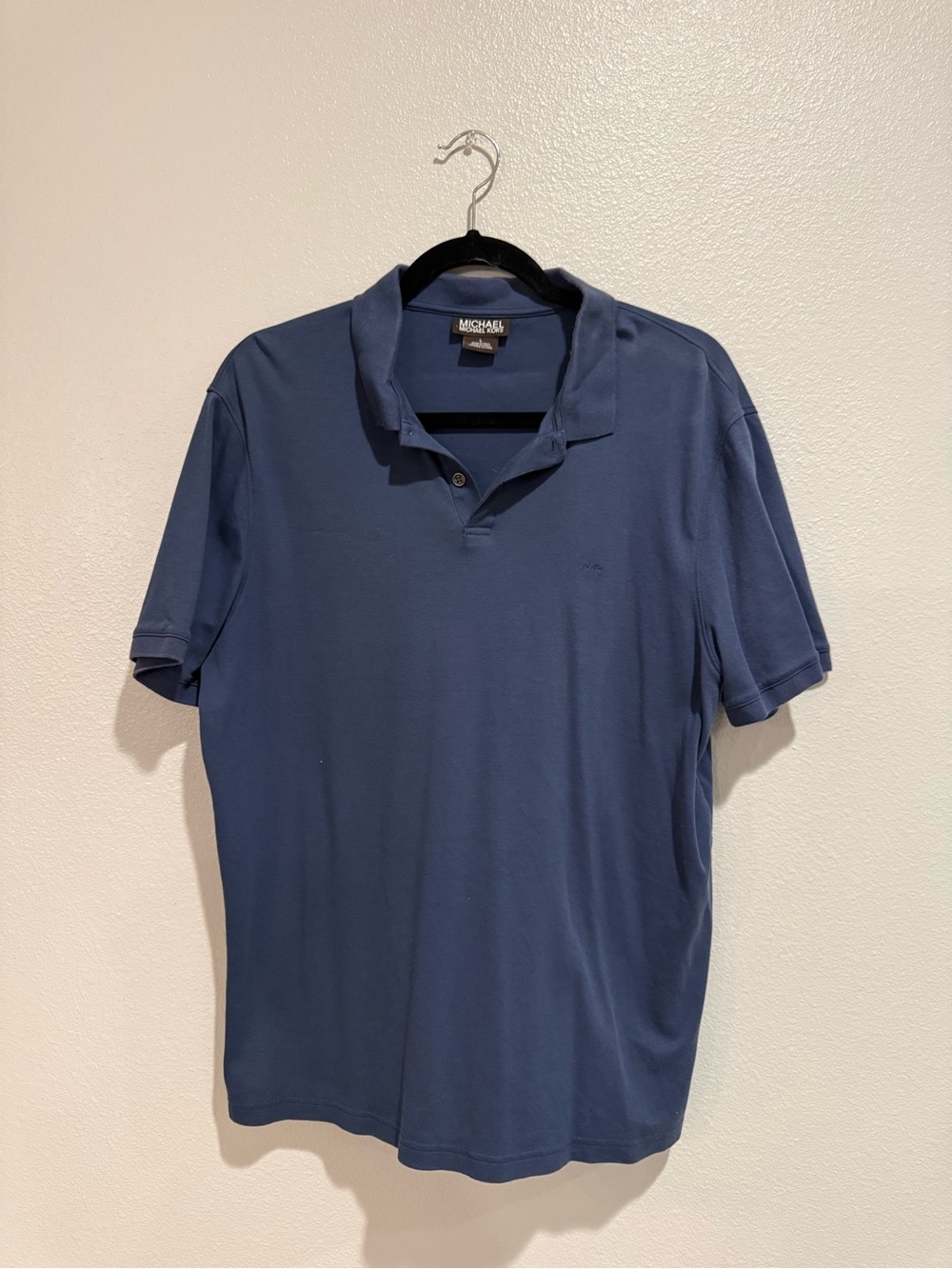 Michael Kors Men's Slate Blue Polo Shirt